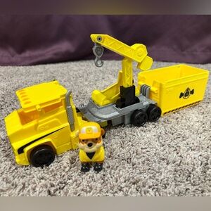 PAW Patrol Rubble Transforming Toy Truck